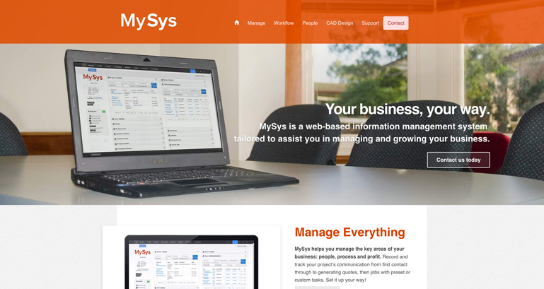 MySys Business Management System